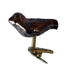 Mini fugl farve mørk brun
